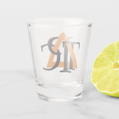 Shot glas met Triangle Logo (Achterkant)