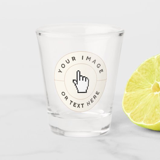 Shot Glass - Aangepast (Afbeelding/tekst toevoegen Shot Glas (Voorkant)