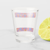 Shot Glass : Abstract Design Glas (Achterkant)