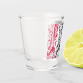Shot Glass – Abstract Land Shot Glas (Links)