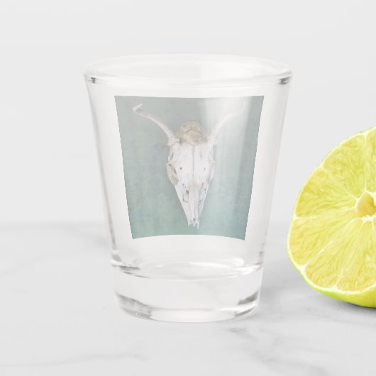 Shot Glass Antelope Skull Design Shot Glas (Achterkant)