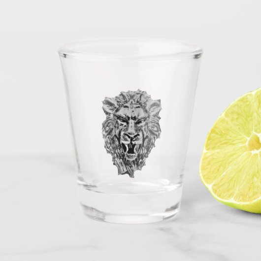 SHOT GLASS ART STIJL ONTWERP GLAS (Voorkant)