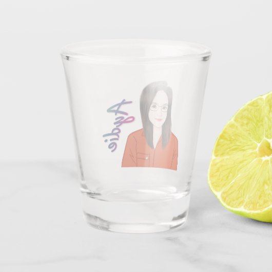 Shot Glass - Aydie Shot Glas (Achterkant)