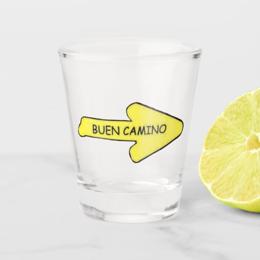Shot Glass Buen Camino Glas (Voorkant)