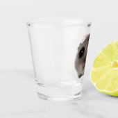 Shot Glass Coquette Sad Hamster Meme Glas (Links)
