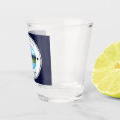 Shot Glass - Cottage - Gepersonaliseerd - Naam toe Glas (Rechts)