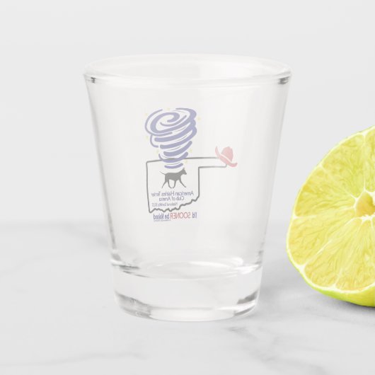 Shot Glass Glas (Achterkant)