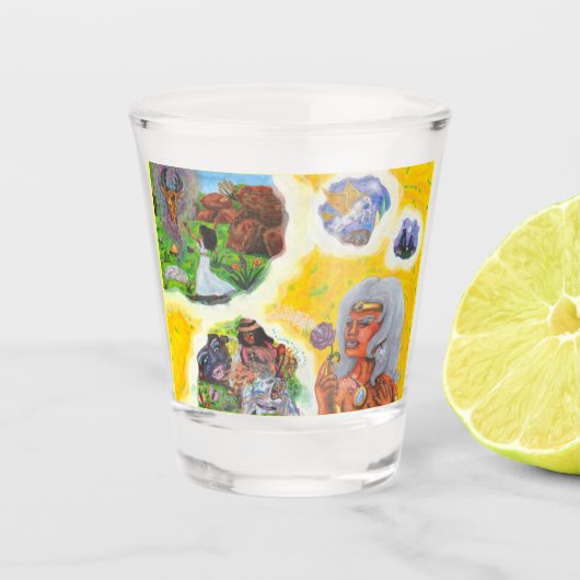 Shot glass glas (Voorkant)
