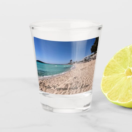 Shot Glass (Nissi Beach) Shot Glas (Voorkant)