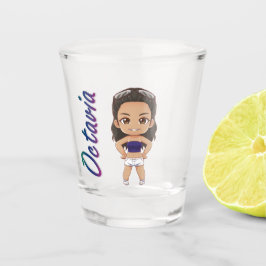 Shot Glass - Octavia Chibi Glas