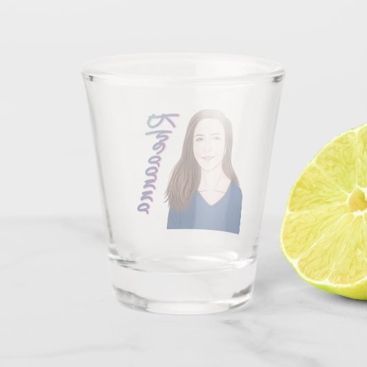 Shot Glass - Rheanna Glas (Achterkant)