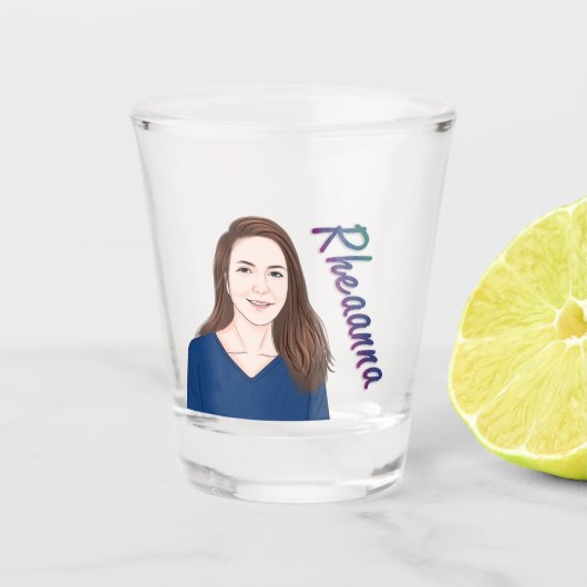 Shot Glass - Rheanna Glas (Voorkant)
