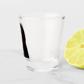 Shot Glass Scared Dog Meme Glas (Rechts)