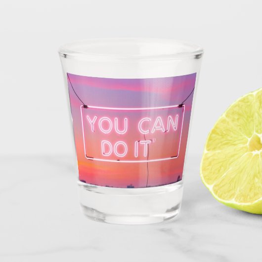 Shot glass shot glas (Voorkant)