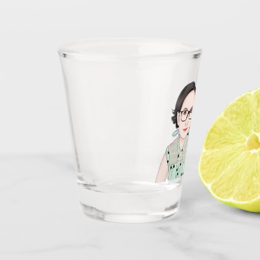 Shot Glass - Sparkle Shot Glas (Links)