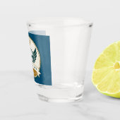 Shot Glass - Voetbal - Gepersonaliseerd - Naam toe Glas (Rechts)