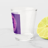 Shot Glass - Yoga Zen - Gepersonaliseerd - Initiaa Glas (Rechts)