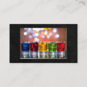Shot Glasses | Bartender Visitekaartje (Voorkant)