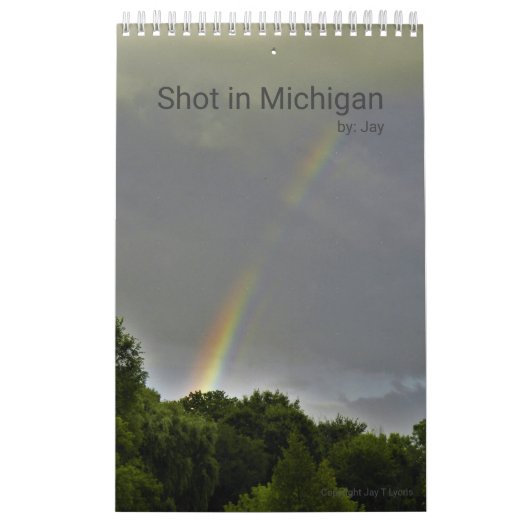 Shot in Michigan Calendar Kalender (Hoes)