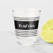 Shot O'Clock | Shot Glas (Voorkant)