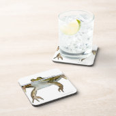 Shot of a Eetble frog surface voor a Bier Onderzetter (Rechterzijde)