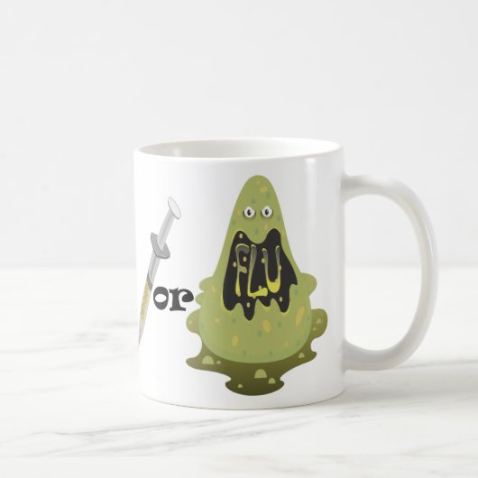Shot of Flu Koffiemok (Rechts)