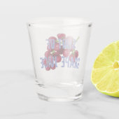 Shot of Grape Juice Shot Glas (Achterkant)