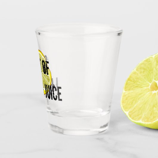Shot of Lemon Juice Shot Glas (Rechts)
