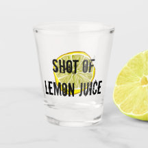 Shot of Lemon Juice