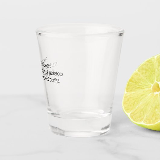 Shot of Poetry Shot Glas (Rechts)