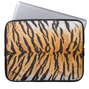 Shot of Real Indo-Chinese Tiger (Panthera) Laptop Sleeve