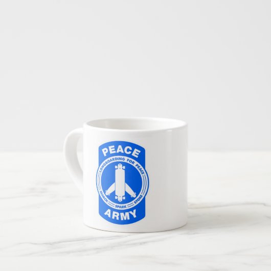 Shot of the Peace Army Espresso Kop (Links)