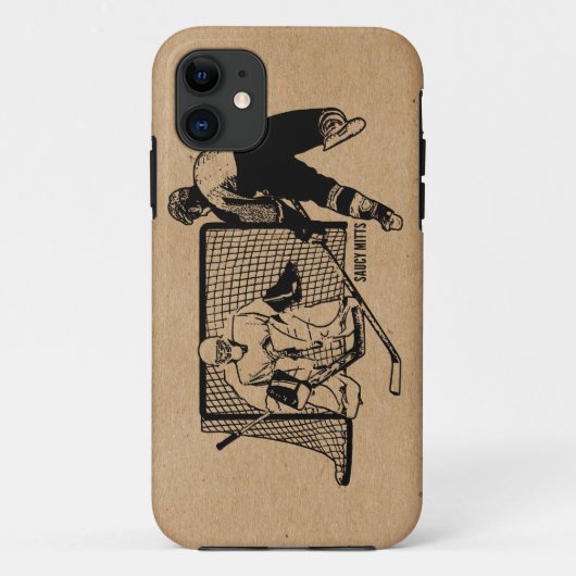 Shot on Net Hockey Case-Mate iPhone Case (Achterkant)