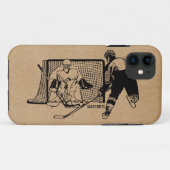 Shot on Net Hockey Case-Mate iPhone Case (Achterkant (horizontaal))