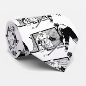 Shot on Net Hockey Stropdas (Opgerold)