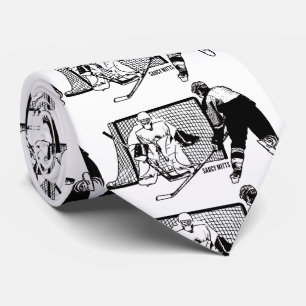 Shot on Net Hockey Stropdas