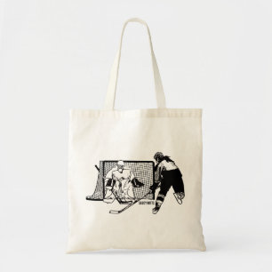Shot on Net Women's Hockey Tote Bag