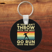 Shot Put Art voor mannen Vrouwen Shot Put Gooien S Sleutelhanger (Voorkant)