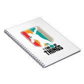 Shot Put Athletics | Sporten Shot Putter Gift Idee Notitieboek (Rechterzijde)