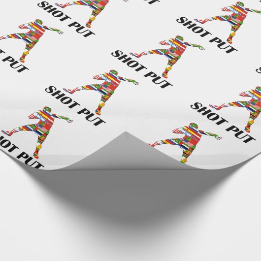 Shot Put Cadeaupapier (Hoek)