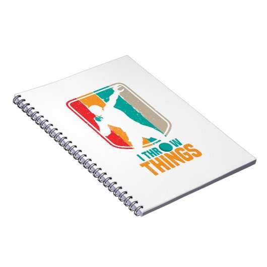 Shot Put Notitieboek (Rechterzijde)