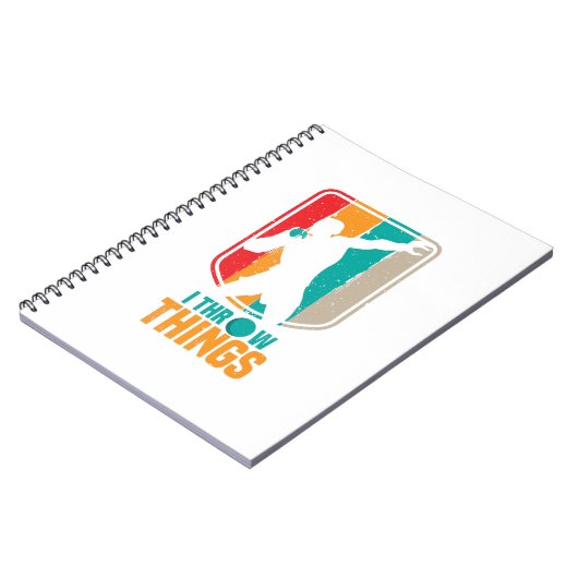 Shot Put Notitieboek (Linkerzijde)