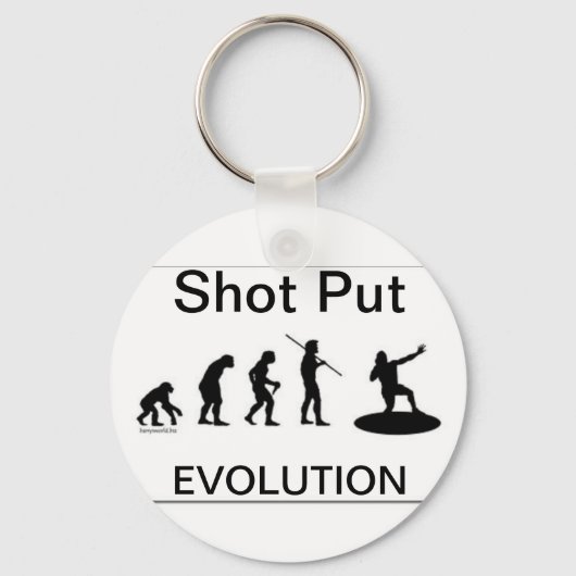 Shot-Put Sleutelhanger (Voorkant)