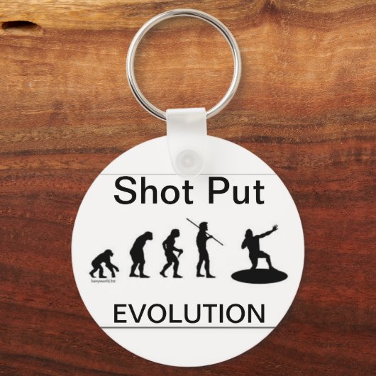 Shot-Put Sleutelhanger (Voorkant)
