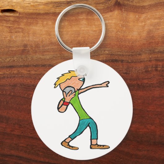 Shot Put Sleutelhanger (Voorkant)