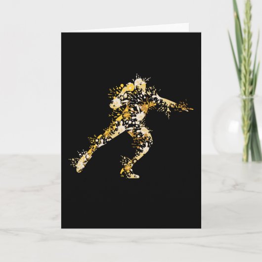 shot put splash kaart (Voorkant)