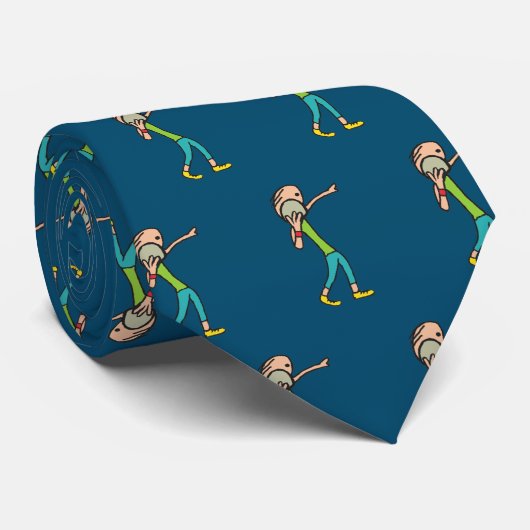 Shot Put Stropdas (Opgerold)