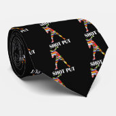 Shot Put Stropdas (Opgerold)