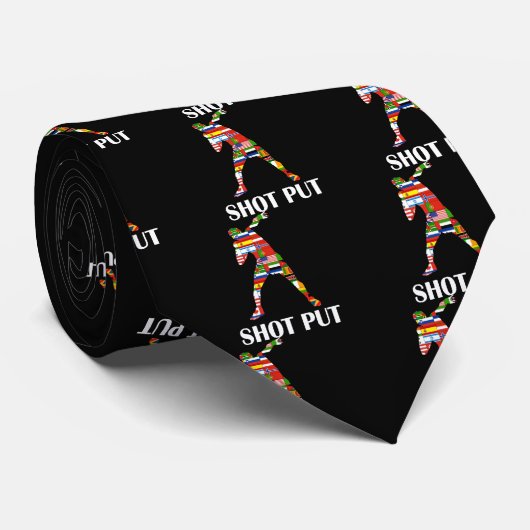 Shot Put Stropdas (Opgerold)