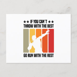 Shot Putter Briefkaart